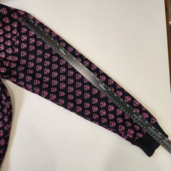 Shane Dawson Pig Hoodie Mens M Black Pink All Over Print Pullover‎ - Picture 6 of 6